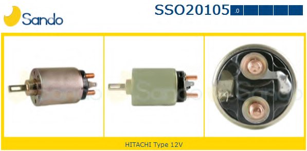 SANDO SSO20105.0 Solenoid Switch, starter